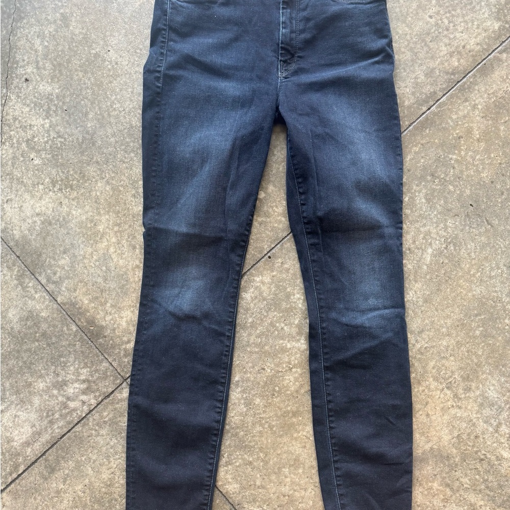 Mother Denim Dark Blue Jeans